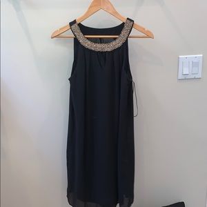 Black dress with jewels